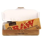 Pachet metalic pentru foite rulat tutun RAW Classic Paper Case Tin 1 1/4